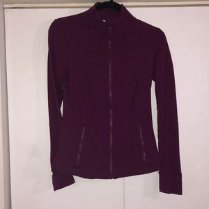 Lululemon berry color jacket